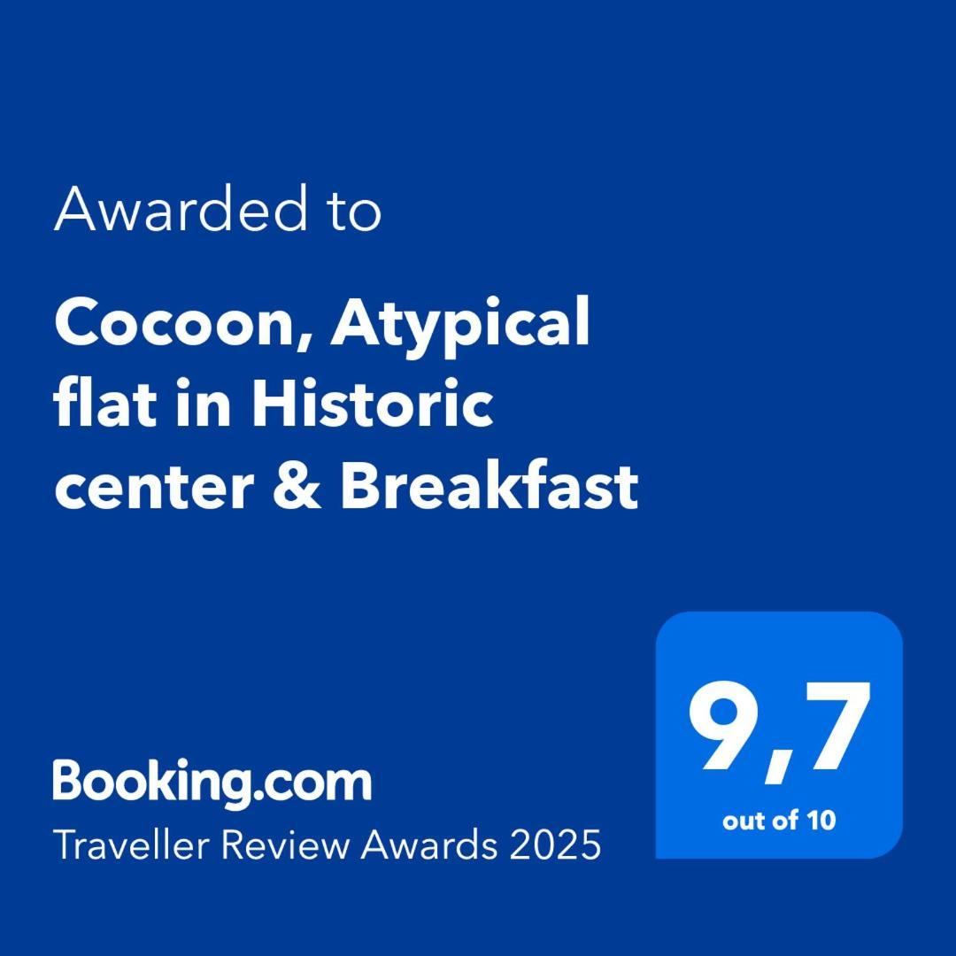 شقة Cocoon, Atypical Flat In Historic Center & Breakfast سارزانا المظهر الخارجي الصورة